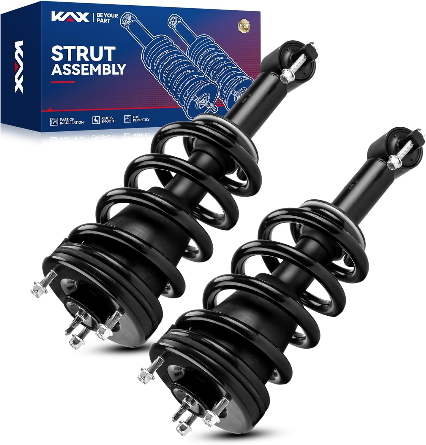 KAX Front Struts and Shock for Chevrolet,Fits for 2014-2018 Silverado 1500,2014-2018 Silverado 1500 LT,2014-2018 Silverado 1500 LTZ,2014-2018 Silverado 1500 WT,2015-2018 Silverado 1500 239112