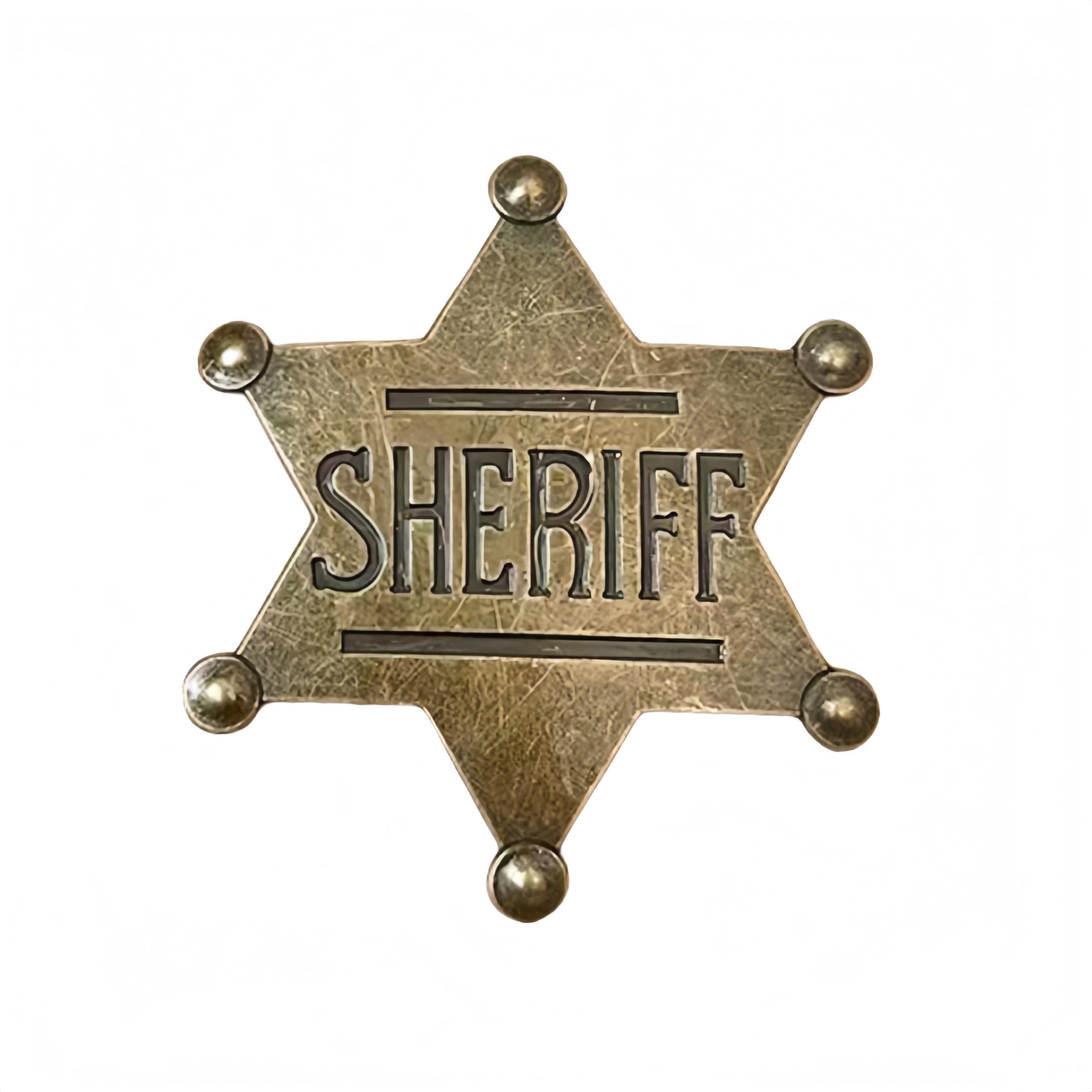 Police Cosplay Props,Sheriff Badge， Cop Badge Pin ，Gift for ...