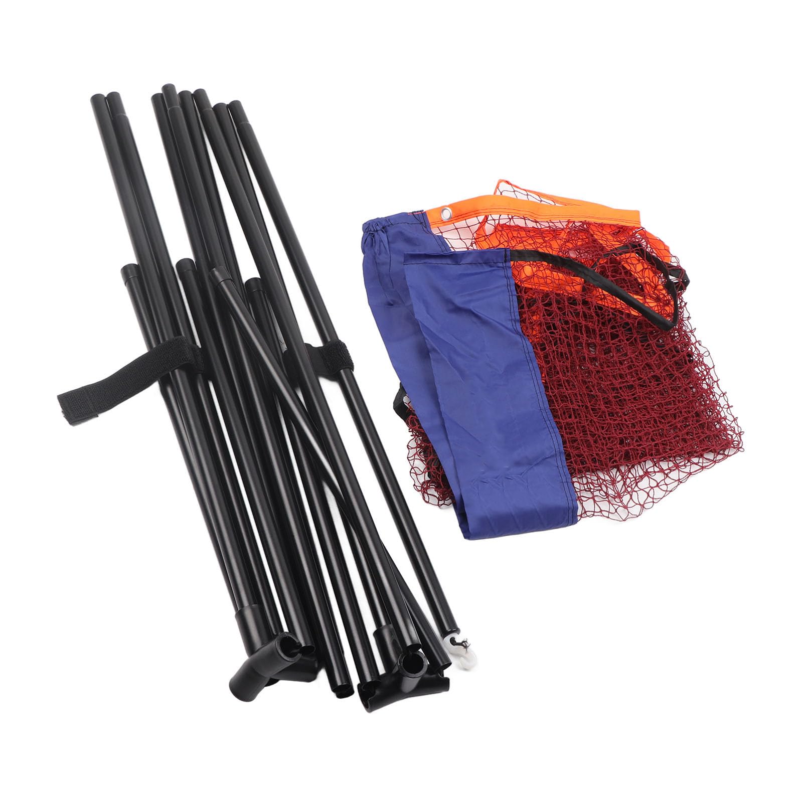 Rete da Badminton Regolabile Rete da Tennis Portatile Durevole con Supporto Resistente Alla Ruggine per Vialetto da Spiaggia Cortile Nylon Leggero di Alta qualità