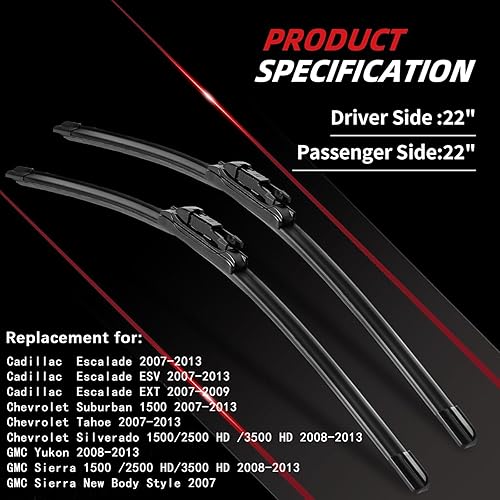 Vista 163 de OTUAYAUTO Brazo de limpiaparabrisas trasero - Reemplazo para Chevrolet Chevy Tahoe, Suburban, Cadillac Escalade & ESV, GMC Yukon & XL 2015-2020 OEM