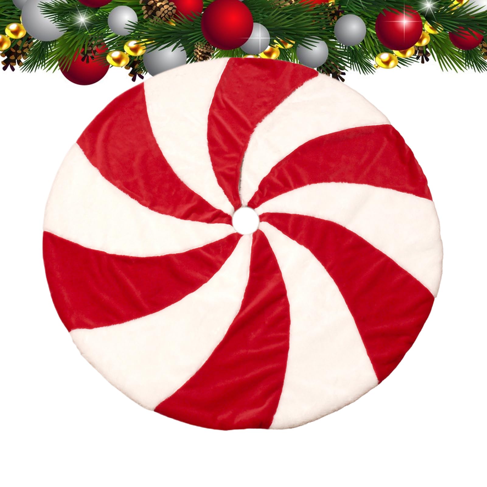 Dessous de verre de sapin de Noël tapis rouge anti rayure