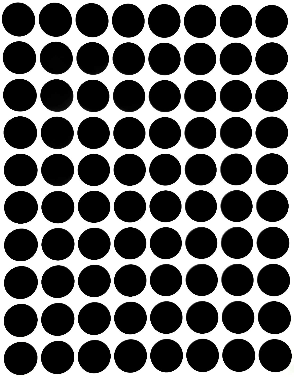 Royal Green Color Coding Labels - Round Stickers, Custom Circle Blank Labels for Easy Organizing Labels, Jars, Supplies, Boxes, Inventory for Office & Home - 50 Sheets, 1/2 Inch, Black