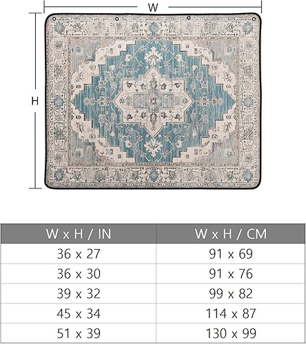 Miniatura 7 de Fireplace Cover for Inside BrickMetal Frame Fireplace, Magnetic Fireplace Screen Decorative, Retro Wallpaper Mural Medieval Blue Texture Draft