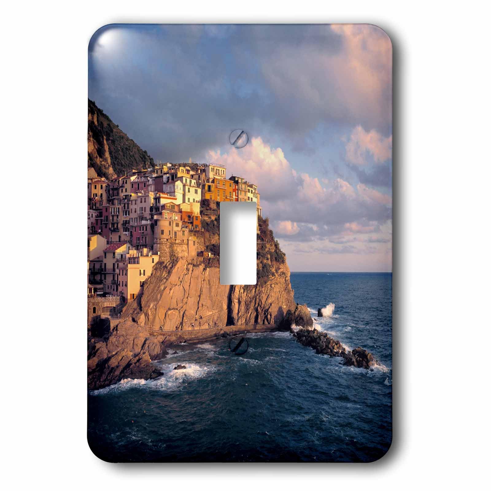 Interrupteur simple Italie Cinque Terre 3dRose lsp_82183_1 mural