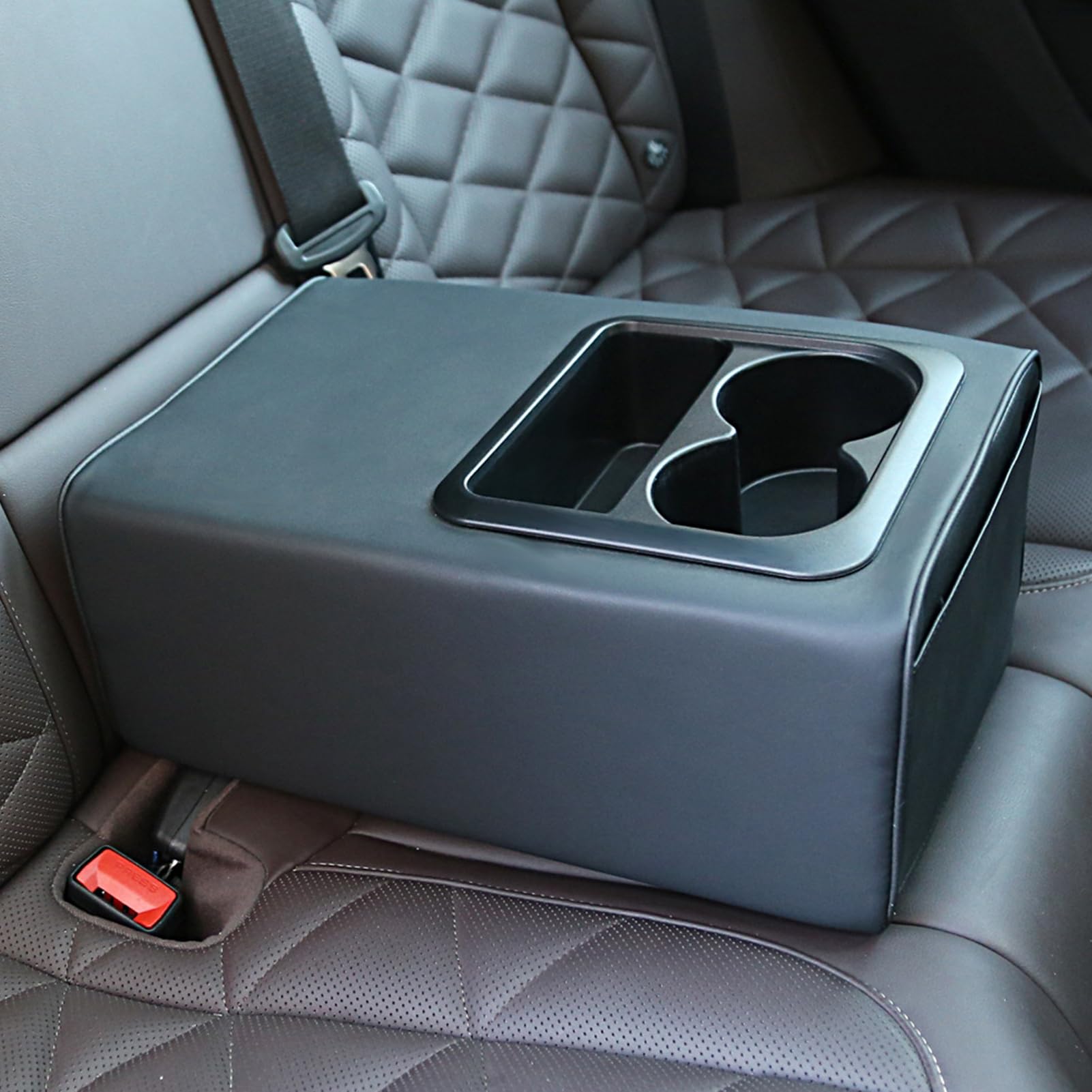 Bracciolo posteriore per bracciolo, scomparto per console per veicolo a motore, cuscino rialzato, sedile posteriore per auto, bracciolo, seconda fila, console per sport, utilità, camion
