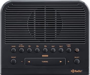 SANGEAN SG-114 AM/FM-RBDS Digital Tuning Clock Radio with USB Phone Charging