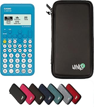 Casio Fx-87DE X Including Protective Case Dark Grey And Reference Book