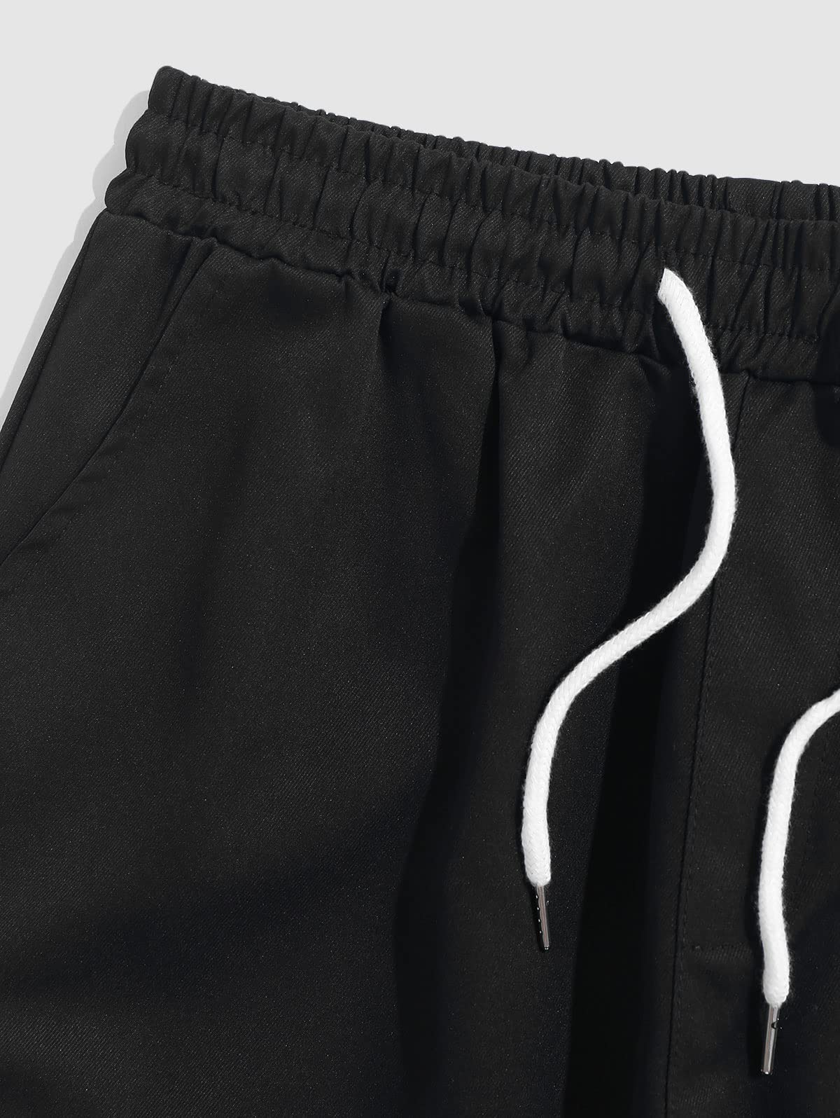 ZAFUL Loose Fit Strahlfüße Cargo Hose Herren Lang Tunnelzug Fallschirm Lässig Y2K Hosen Verstellbare Taille
