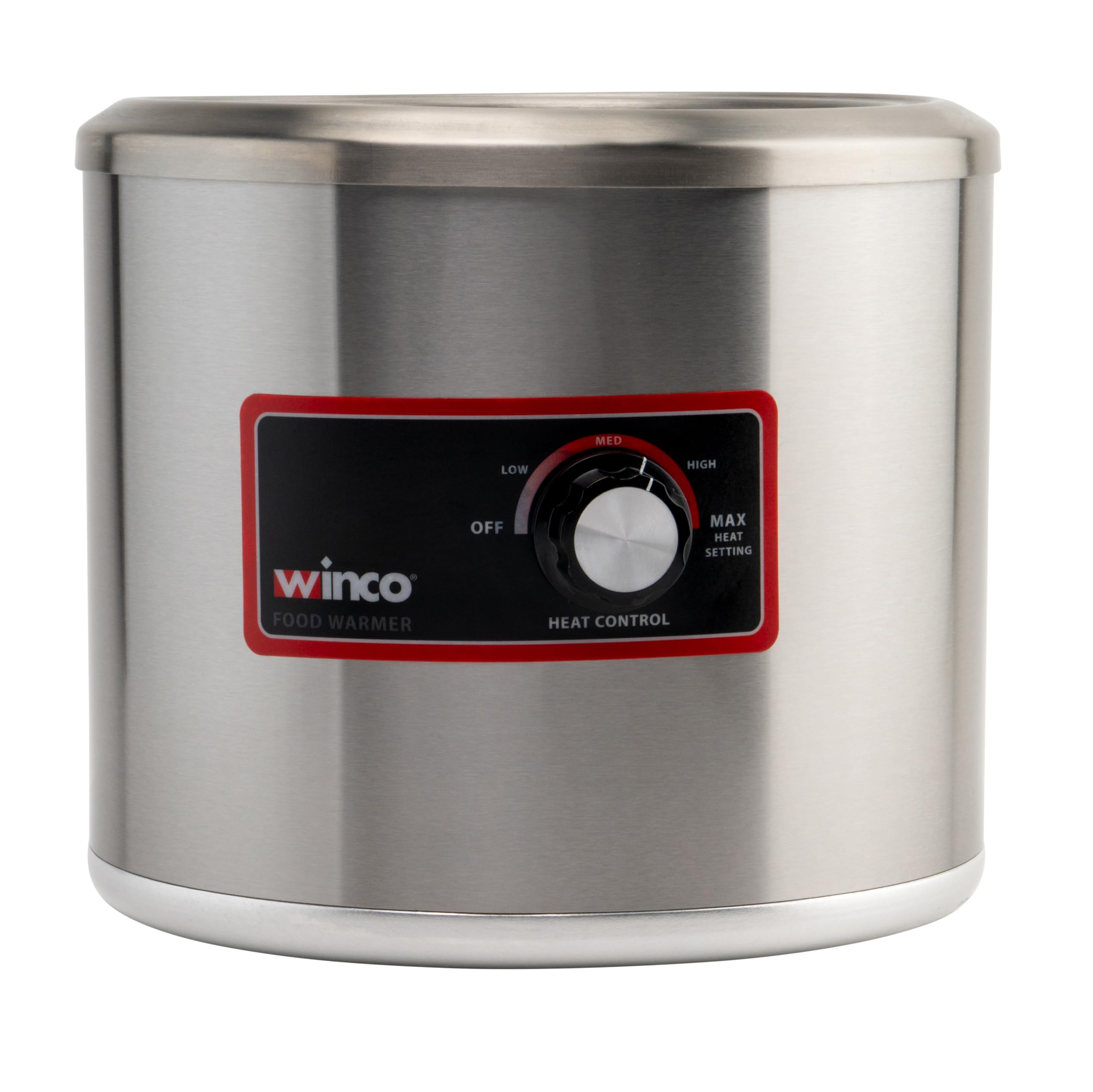 Winco Electric Round Food Warmer/Cooker, 550 W, 120V, 7 Quart