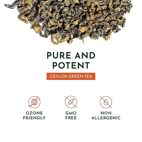 Miniatura 6 de tekola Tea Co. - Té verde jazmín, cultivado, procesado y empaquetado en Ceilán, hoja suelta (té verde jazmín 3 onzas)