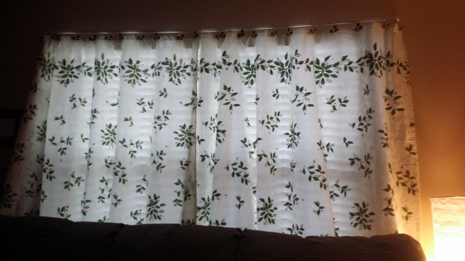 Lenox Holiday Shower Curtain Home & Kitchen