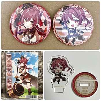ホロライブ 台湾 台北 アクリルスタンド 缶バッジ ムーナ・ホシノヴァ ホロライブ 台湾 台北 アクリルスタンド 缶バッジ ムーナ