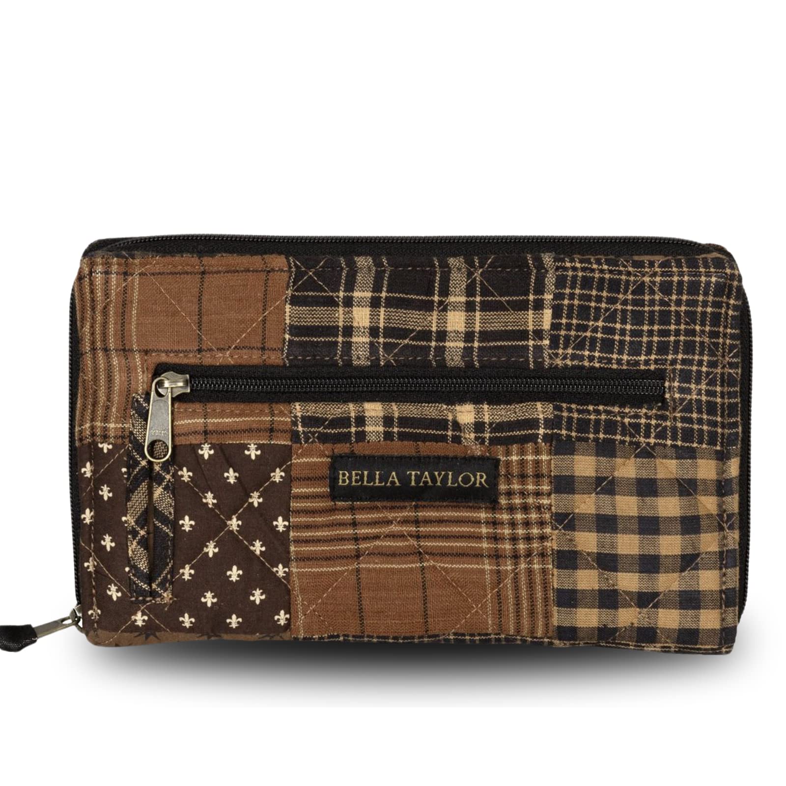 Bella Taylor Wrist Strap Wallet for Women | Multi Card Zip Around Wallet with RFID Protection and Wristlet Strap
