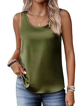 【新品】OMMO SATIN DRAPE TANK TOP 新品】OMMO SATIN DRAPE TANK TOP