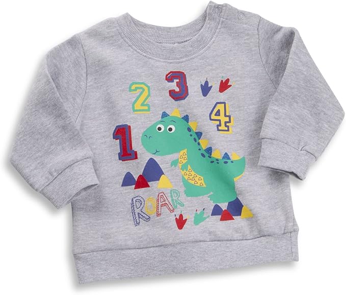 BABY TOWN Baby,Clothing,Baby Boys 0-24m Babytown Baby Girls Boys Long Sleeve Jumper Sweater Top Cute Printed Designs New