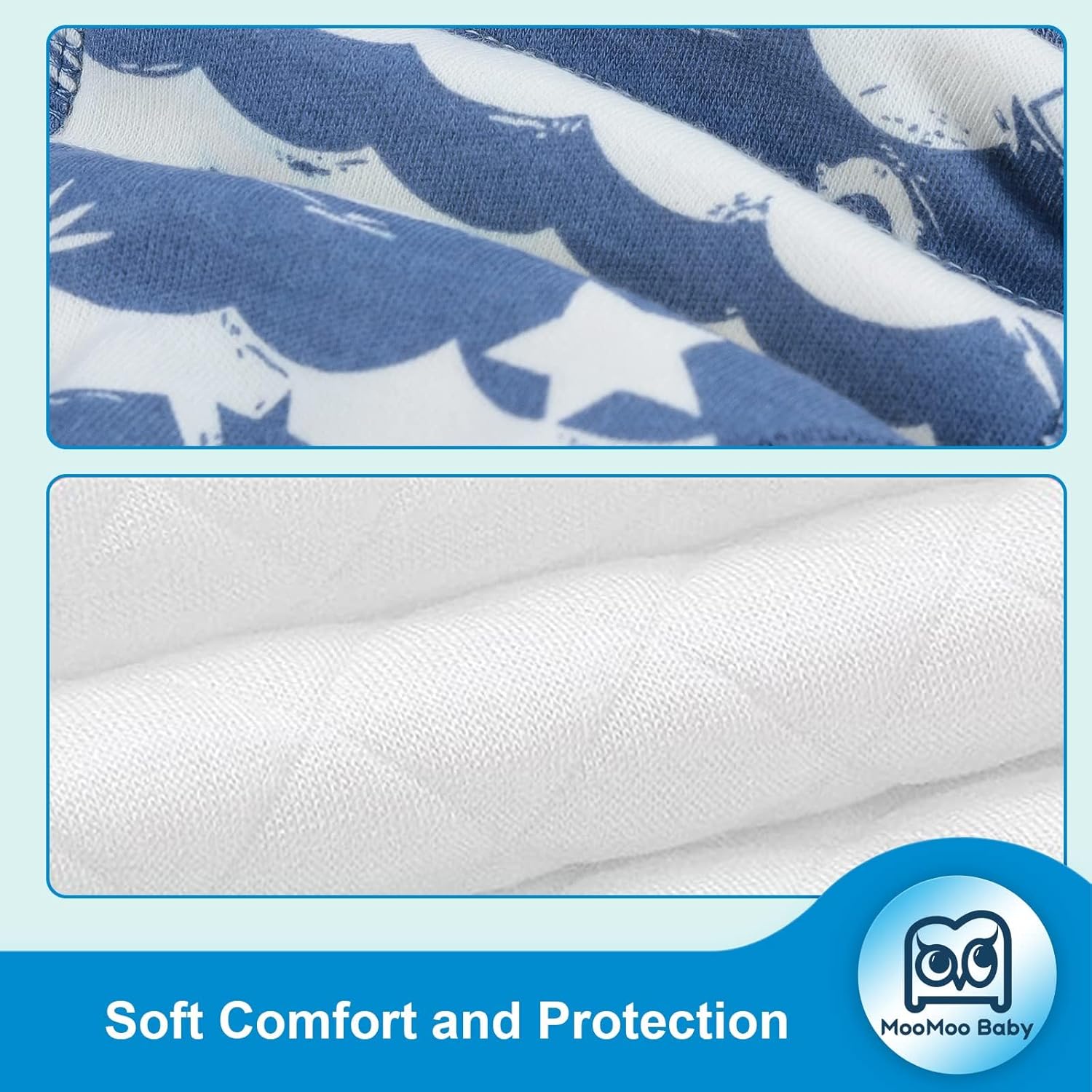 MooMoo Baby Training Pants 4 Pack Cotton Training Underwear for Toddler Boys and Girls 2T-7T - Image 4