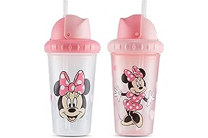 Disney Minnie Mouse Sippy Cups: The Perfect Spill-Proof Companions for Little Explorers!