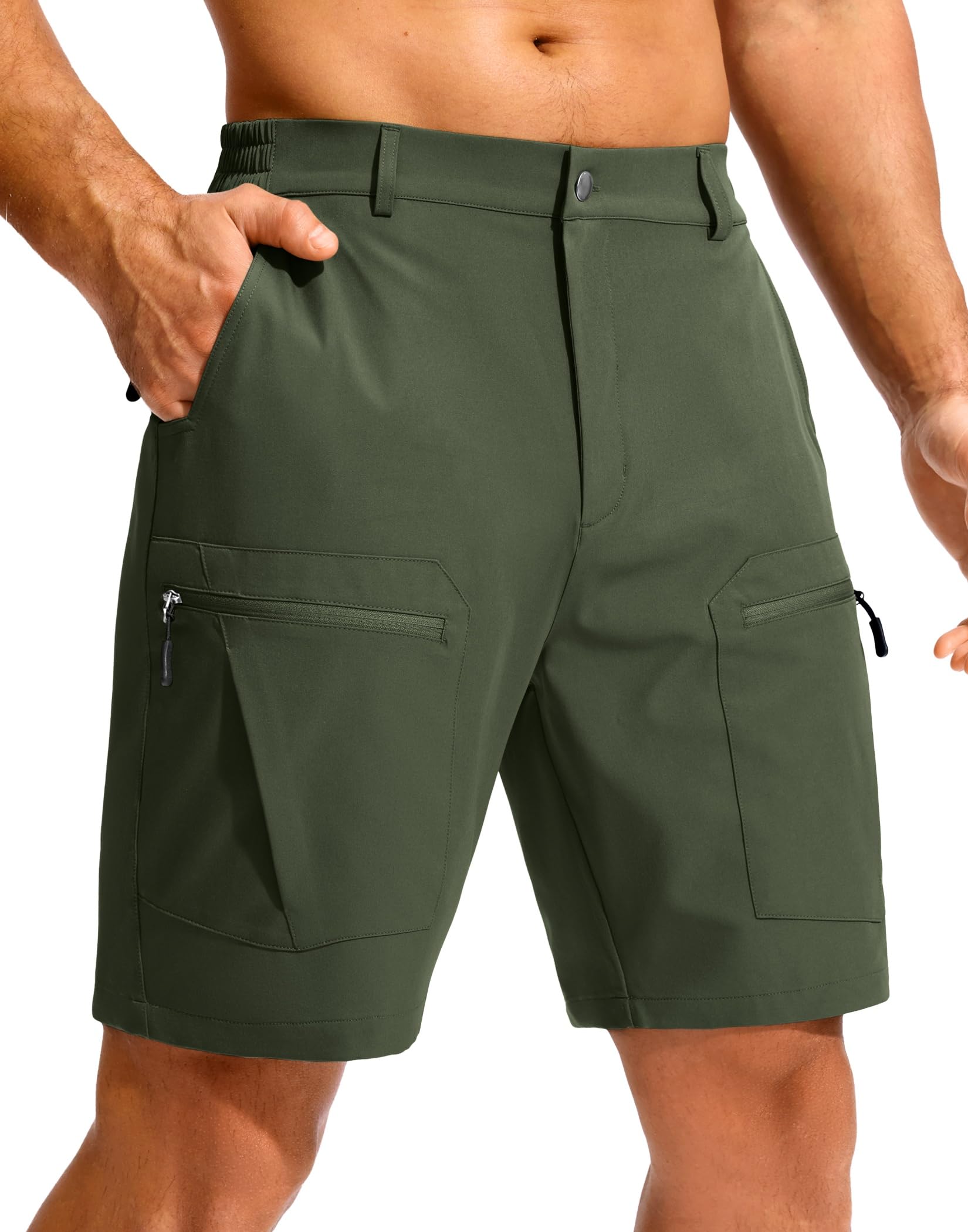 G Gradual Mens Hiking Cargo Shorts Lightweight Outdoor Short with 5 Pockets