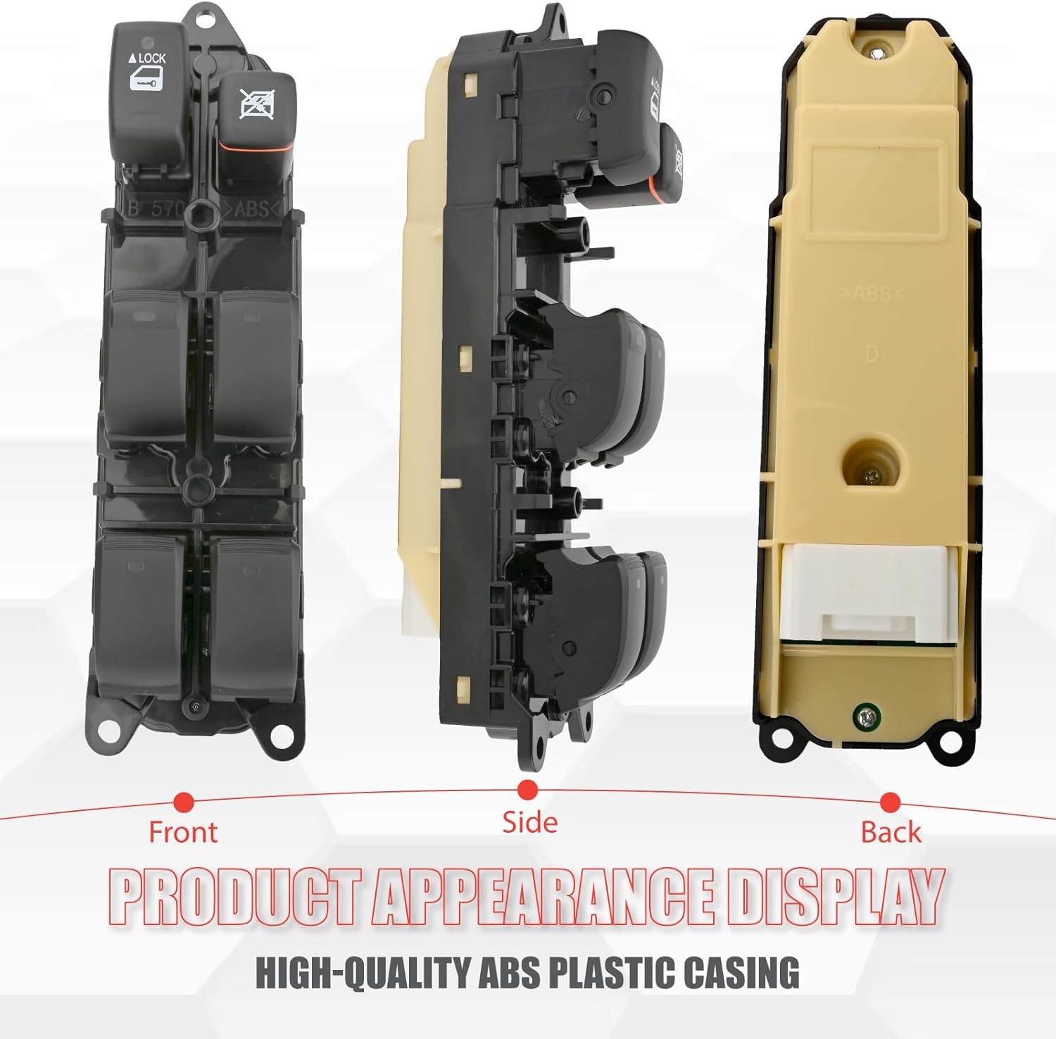 84040-60052 Master Power Window Switch Driver Side Compatible with GX470 2003-2009 Land Cruiser 2003-2007 4.7L V8