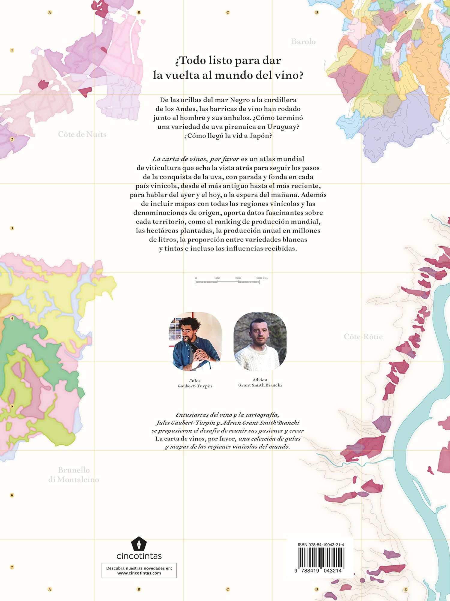 La carta de vinos, por favor. Nuevo atlas de las regiones vinícolas del mundo (BEBIDAS)