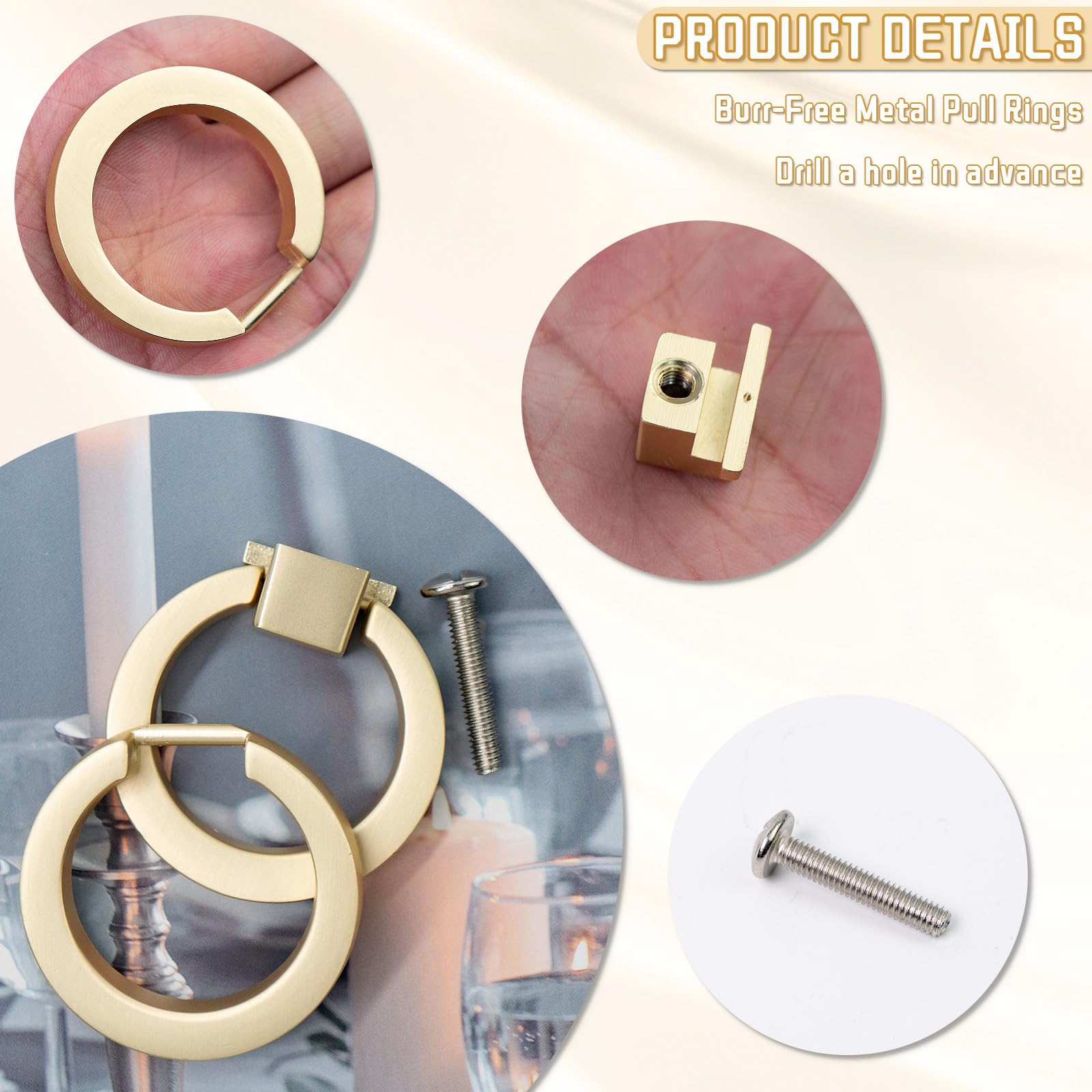 Shop Origin 21 Vero Brushed Gold Cabinet Hardware At