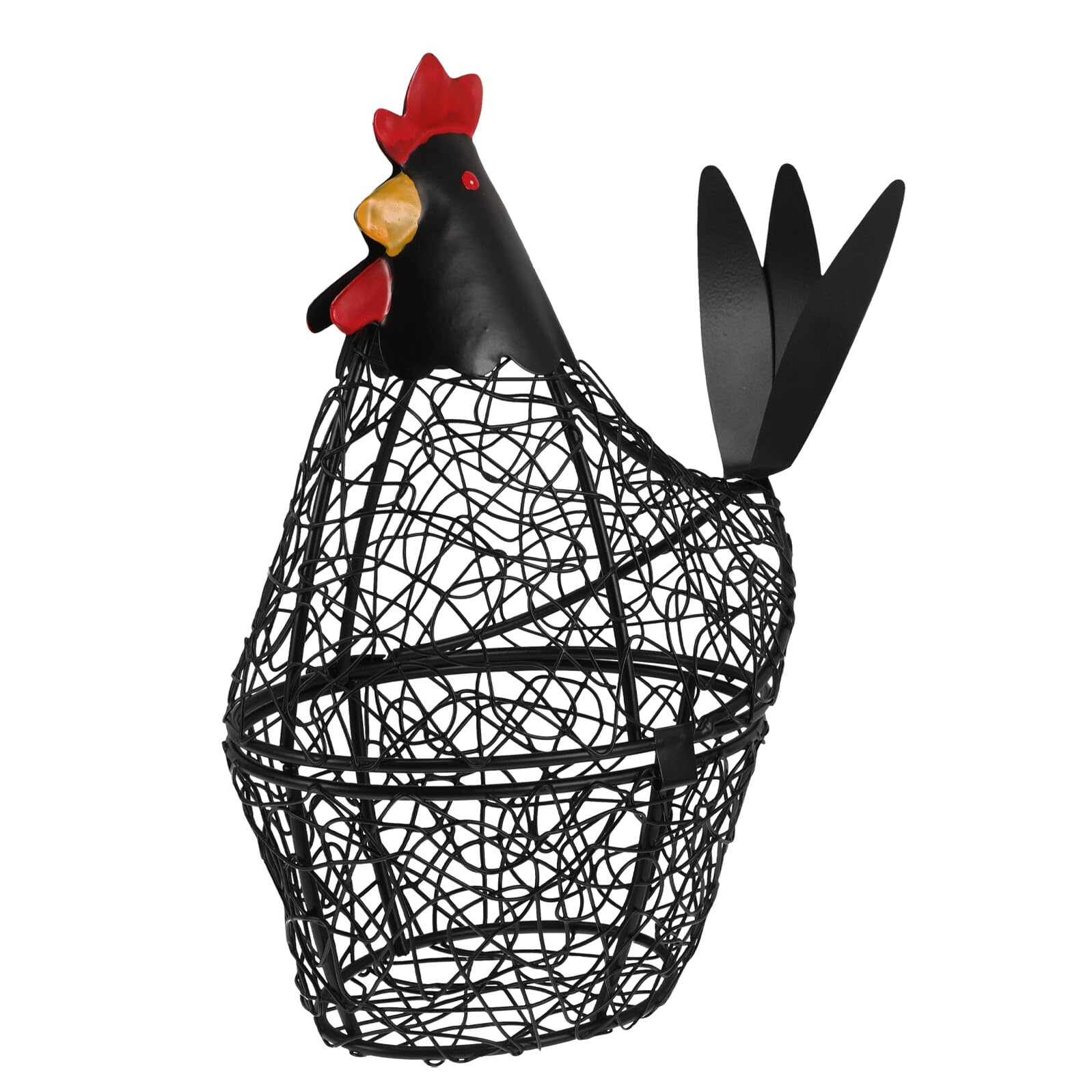 Panier à œufs de poule créatif pour une cuisine style maison de campagne