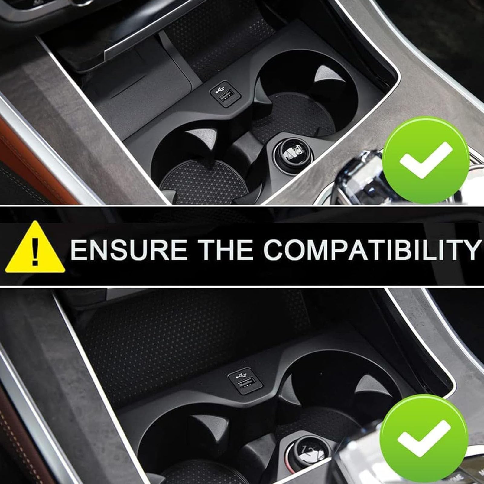 CenNa Caricatore Wireless Auto per BMW X5/x5m/x6/x6m 2020-2023 Tutti I Modelli Accessorio con 15w Wireless E USB Qc3.0 Ricarica Rapida Regalo per La Famiglia