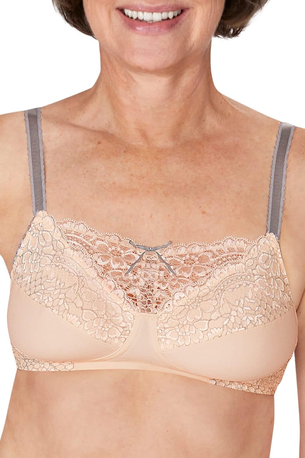 Amoena Women's Alina Wire-Free Pocketed Mastectomy Bra