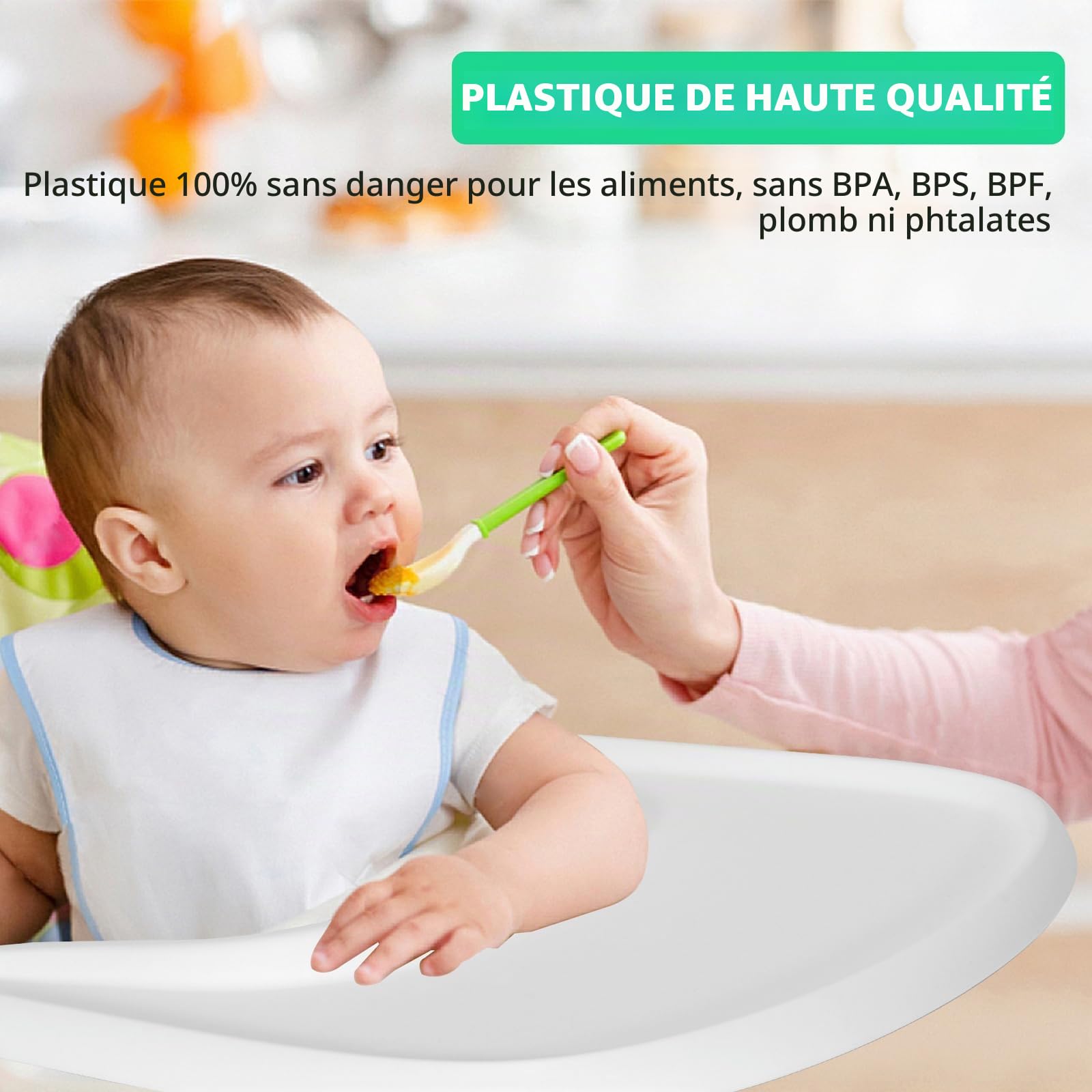 Plateau Stokke Tripp Trapp accessoires bébé 6-36 mois set table chaise haute