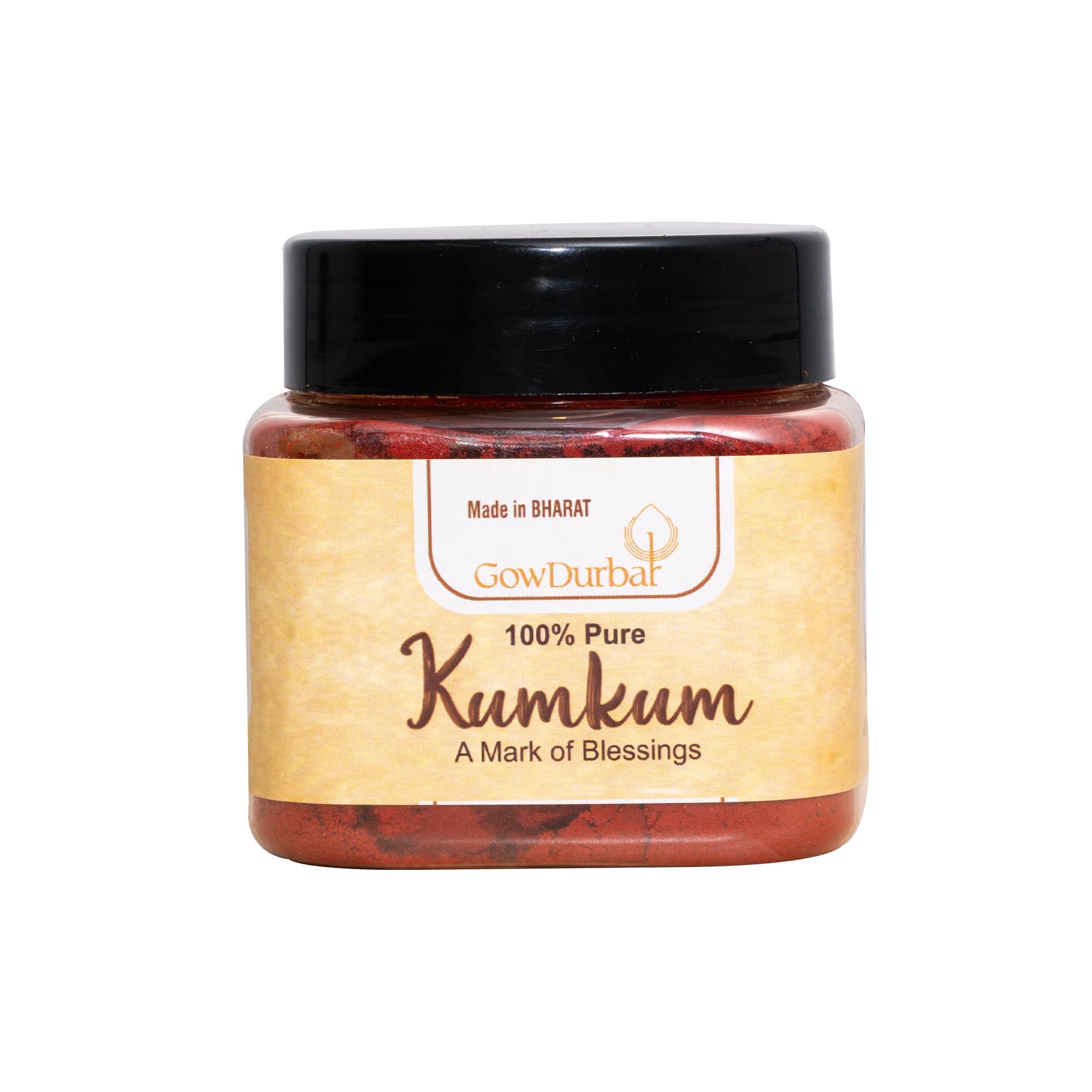 GowDurbar Kumkum Powder Red - 50g [Pack of 6] | Pure and Natural Deep Red Colour | Chemical free | Enriched with Natural and Organic Ingredients-picture-13