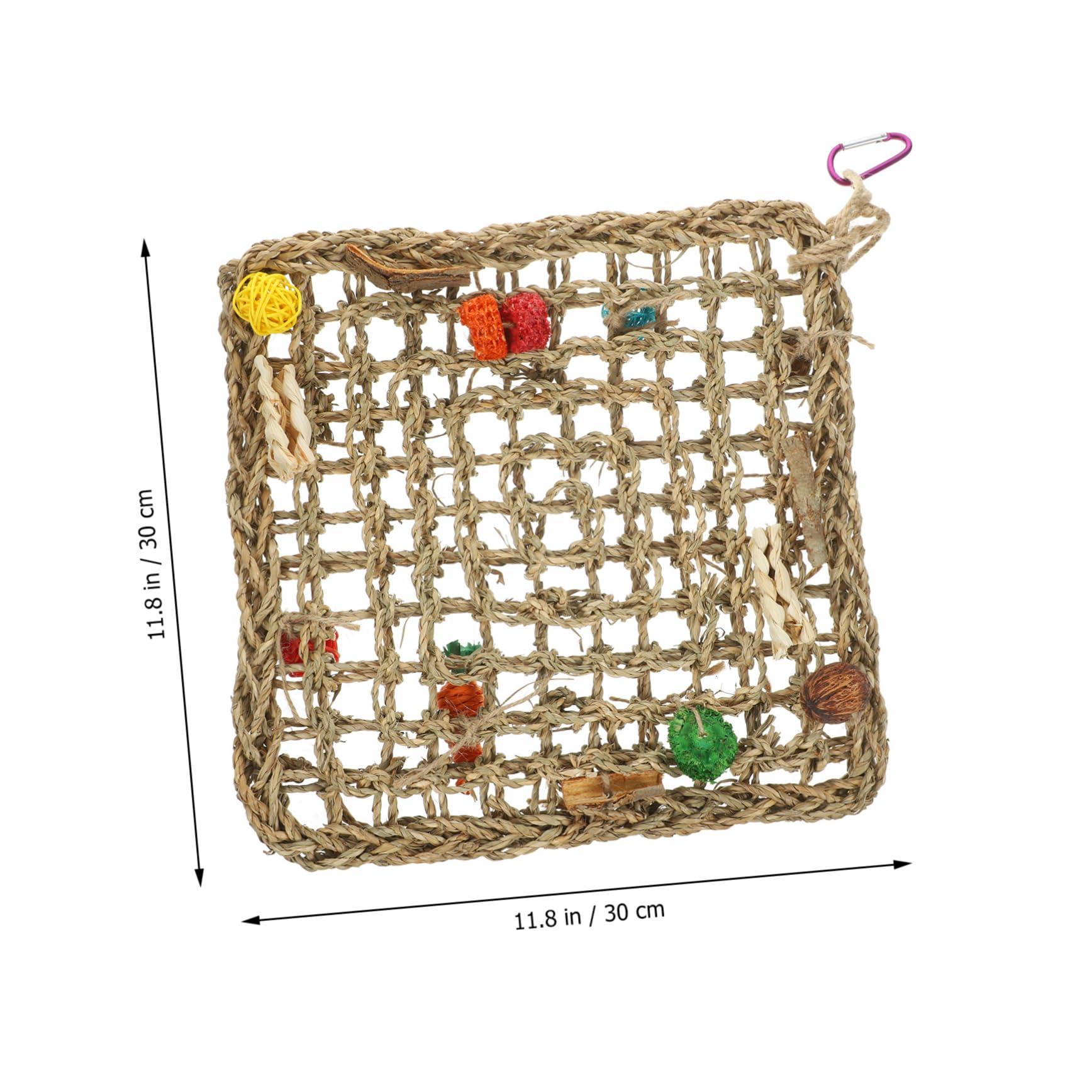 Hamaca para Loros, Juguetes para cacatúas, periquitos, Perca, Juguete para Entrenamiento de Loros, Jaula para pájaros, Accesorios para periquitos, Soporte para Loros, Perca, Cola