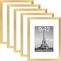 Vista 44 de upsimples - Portarretratos para galería de fotografías en la pared, marcos para fotos de 8 x 10 pulgadas con paspartú u 11 x 14 pulgadas sin Blanco