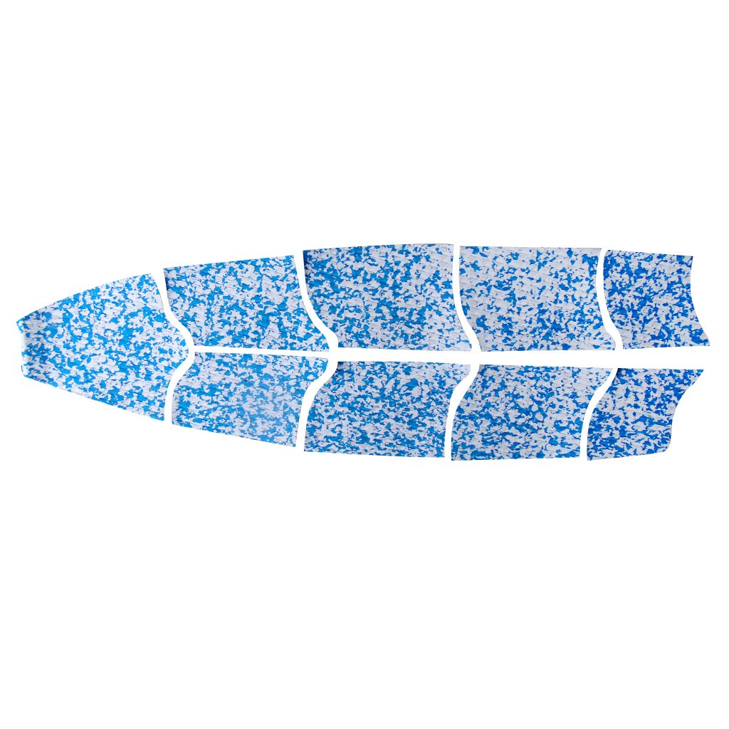 1 Set/12 Pcs Surfboard Traction Pad Self Adhesive EVA Surfboard Longboard Full Deck Traction Pad+Dog Paddleboard Traction Pad Grip Mat