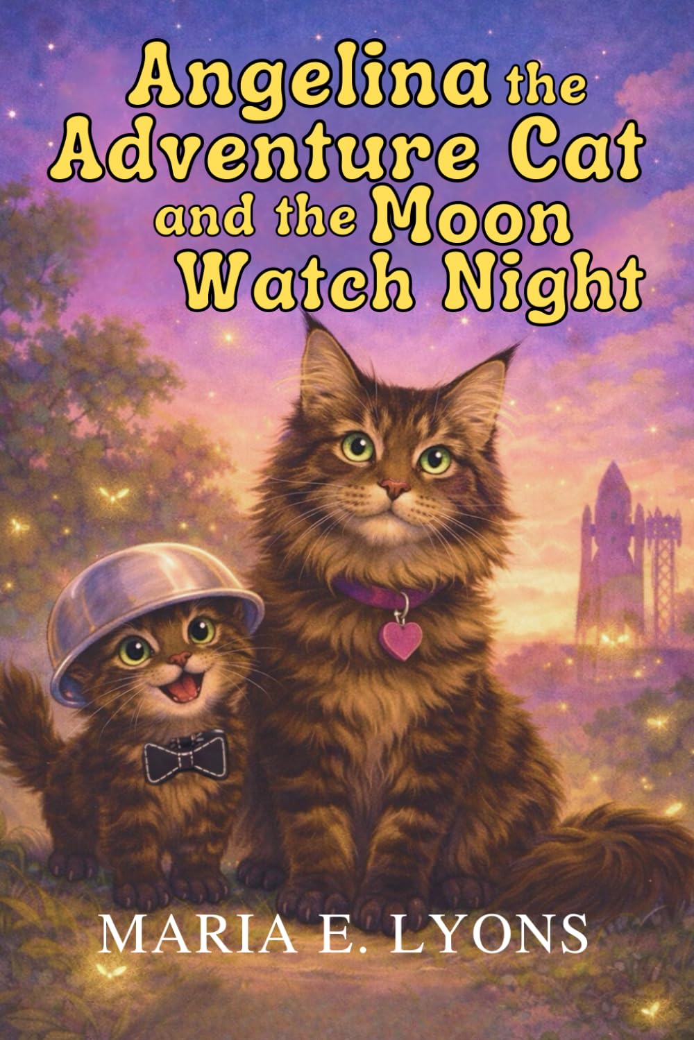 Angelina the Adventure Cat and the Moon Watch Night (Angelina & Solomon Adventure Series)