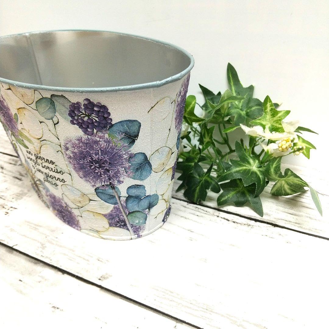 デコバージュ アンティーク調 リメイク 鉢カバー 花冠 【公式通販】