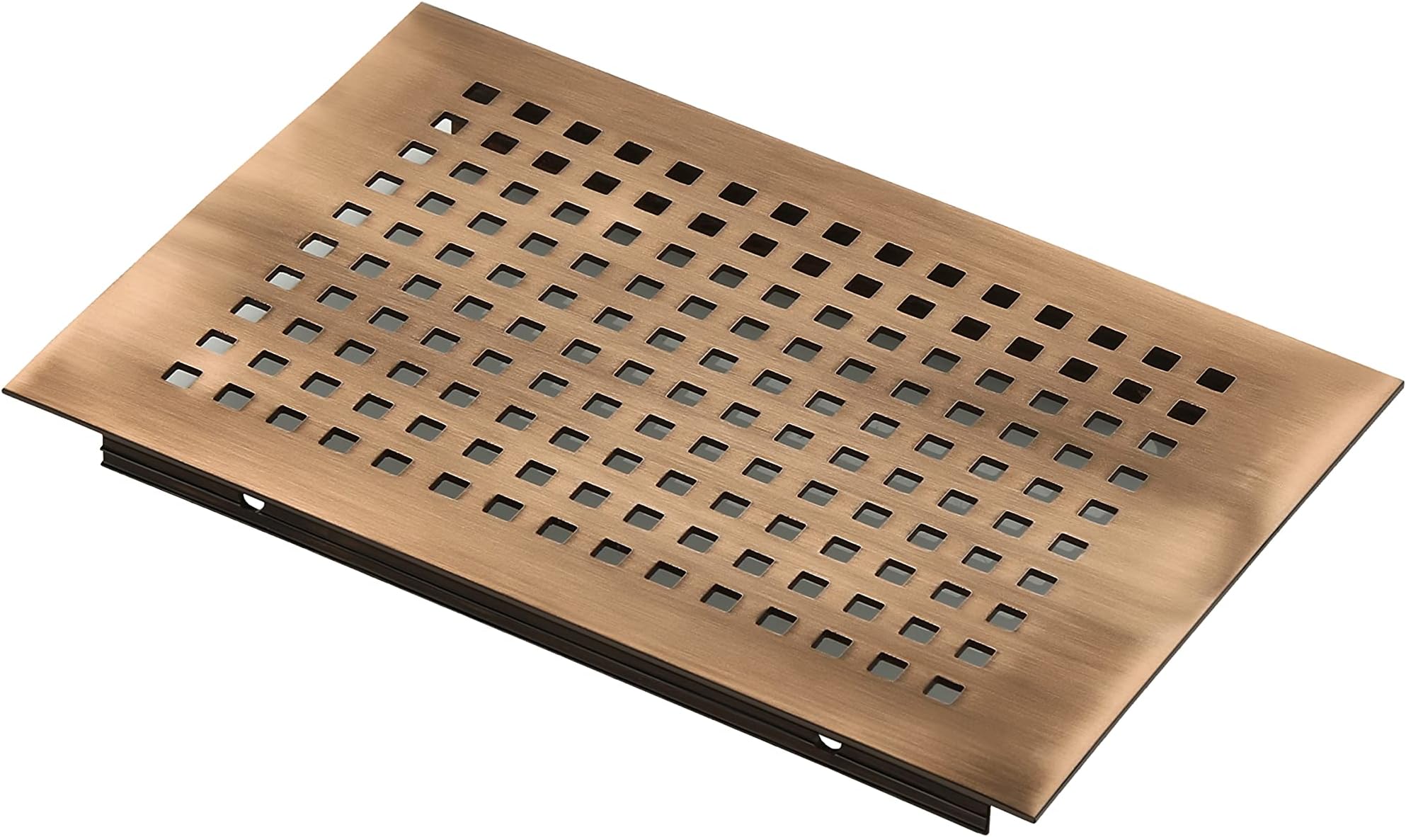 Aluminium Ventilation Jali & Kitchen Jali Ventilator Grill (Rose Gold Antique, 100mm X 150mm x 2mm) (4x6 Inch) Pack of 2,