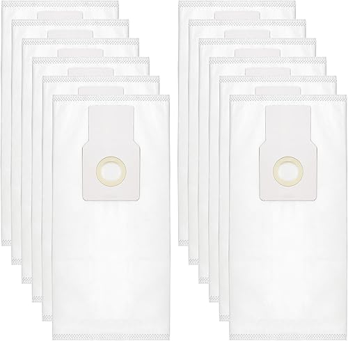 Paquete de 12 bolsas de repuesto de polvo para aspiradora Kenmore 53294 50688 Type O Bag
