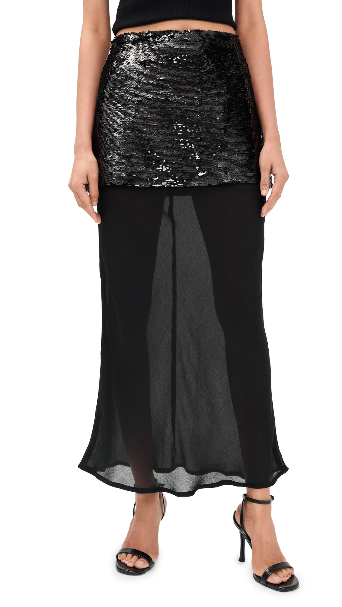 Womens Aveline Maxi Skirt