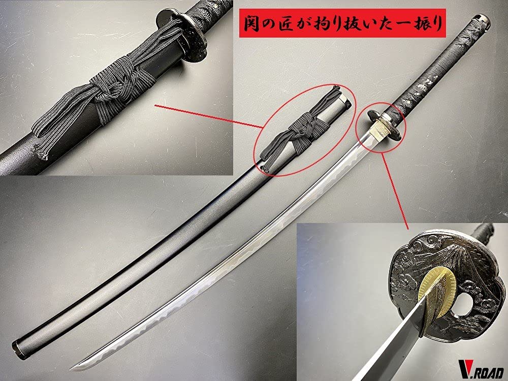 模造刀、新撰組.永倉新八愛刀(播州手柄山氏繁)写し 一貫巻拵、鐔.燻し銀鯉滝登り 模造刀 居合刀 永倉新八愛刀 播州手柄山氏繁 極上研磨刀身 大刀