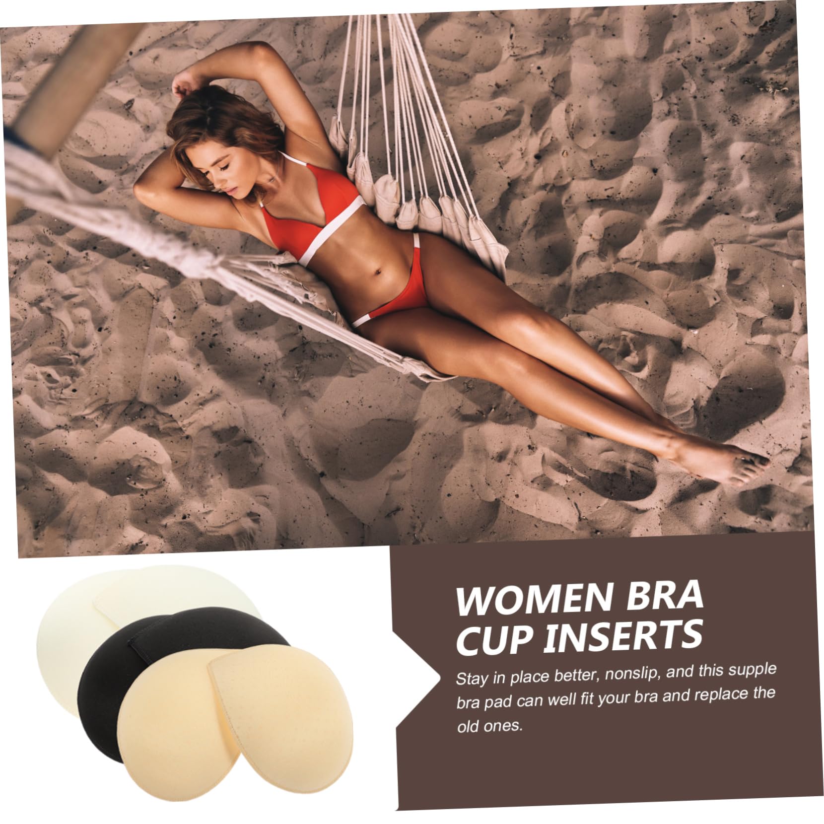 CALLARON Almohadillas De Repuesto Para Sujetadores Almohadillas De Bikini De Hidrogel Cinta Adhesiva Transparente Para Sujetadores Almohadillas Refrescantes Para Sujetadores