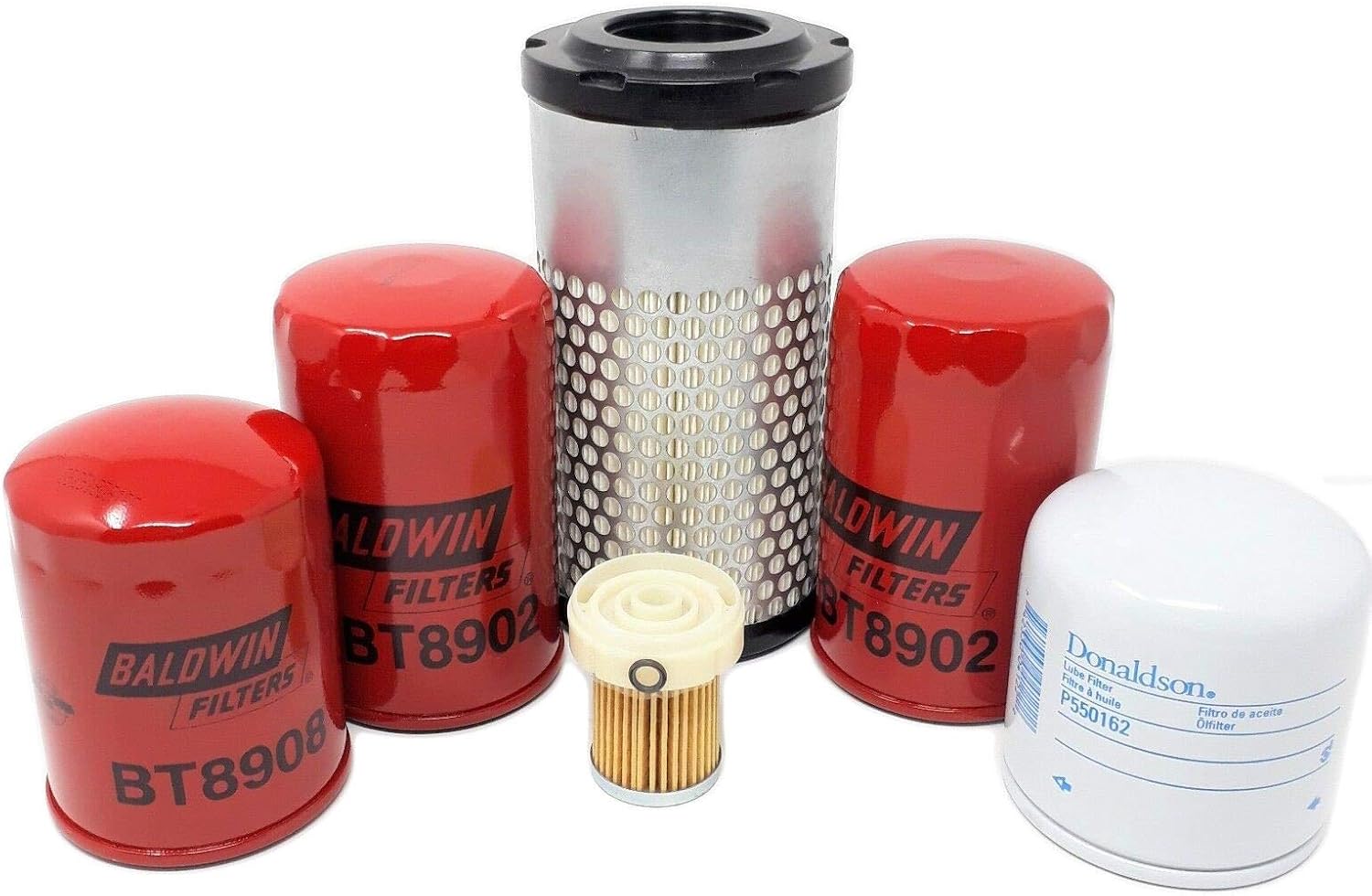 Kubota B2320 B2620 B2920 HST HSD Tractor Maintenance Filter Kit, Air