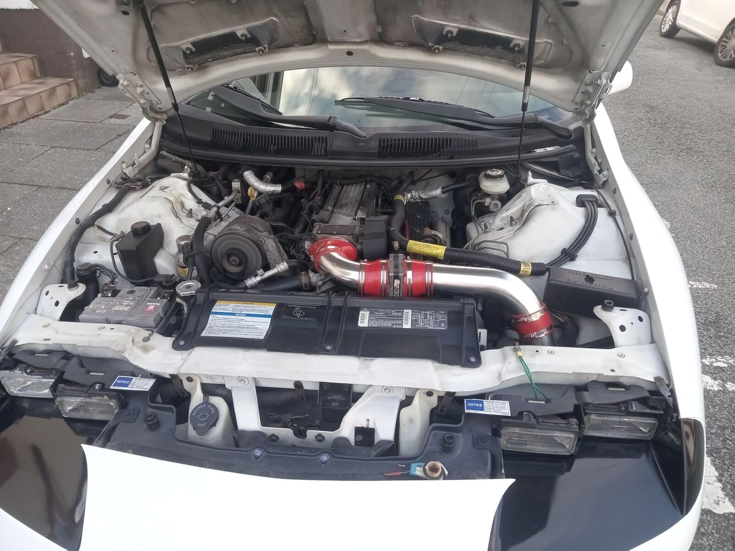 Rtunes Racing Cold Air Intake Kit + Filter Combo BLACK Compatible For 94-97 Chevy Camaro Z28 / 94-97 Pontiac Firebird 5.7L V8