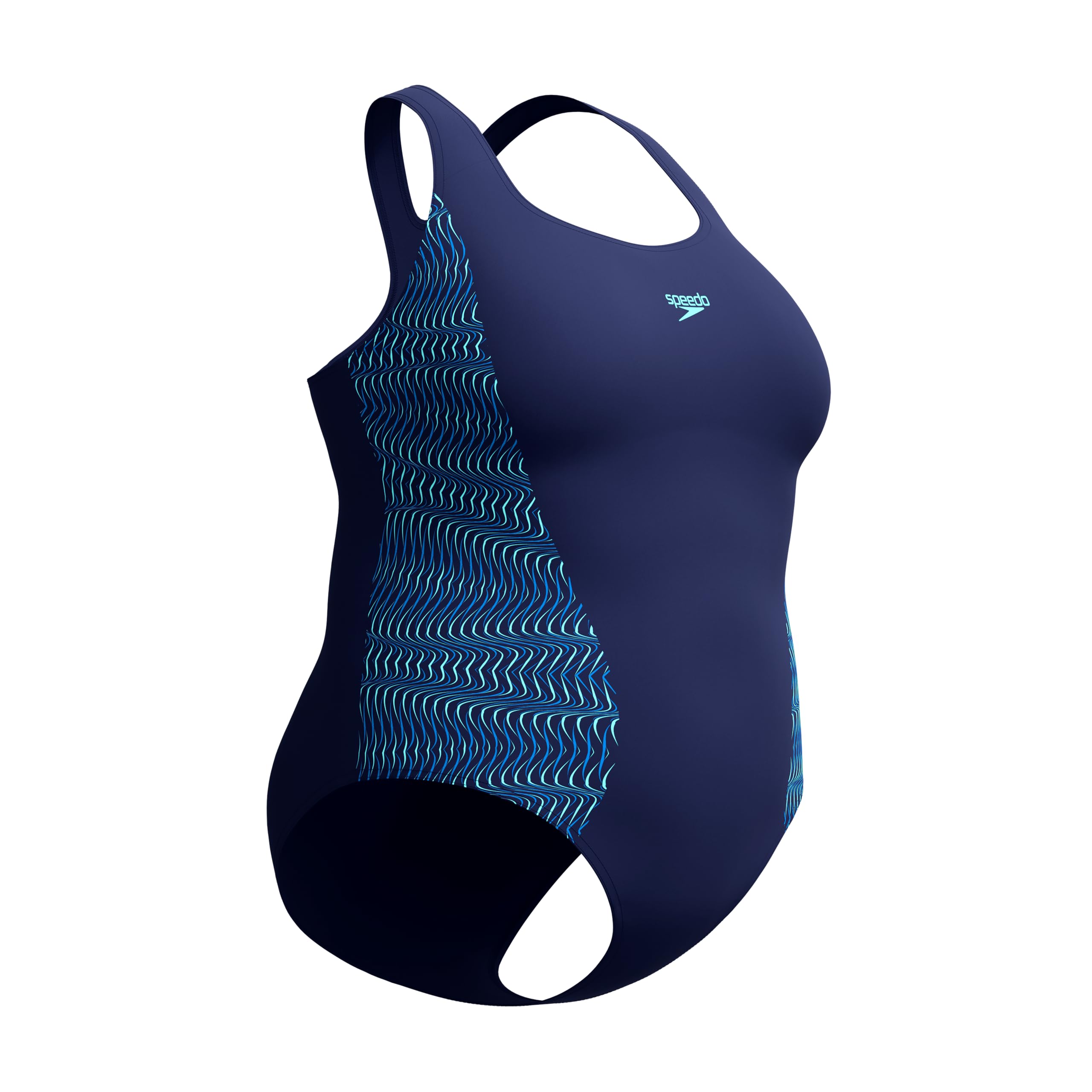 Speedo Damen Plus Placement Medalist One Piece Schwimmanzug