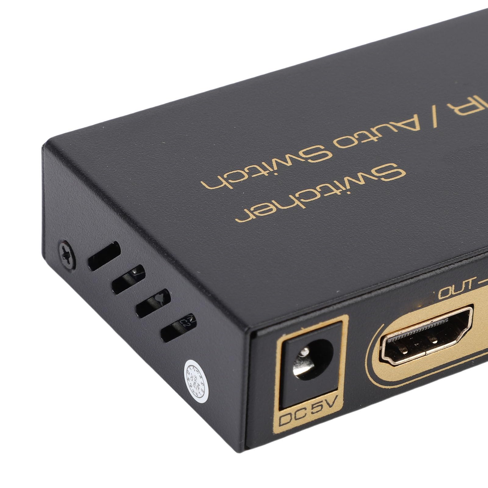 Zunate Commutatore 3 Ingressi e 1 Uscita, 24/50/60 Splitter Video Supporta 4K 60 Hz E 1080P Selettore Con Telecomando Compatibile Con Laptop, Pc, Tv, Videogiochi E Proiettori