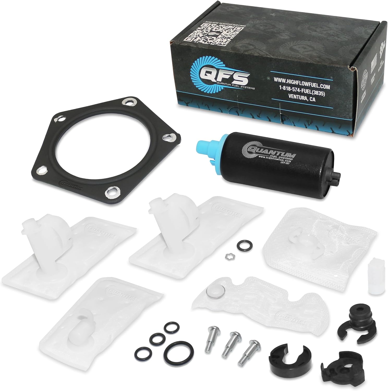 "QFS oem In-Tank Fuel Pump Replacement for: Husqvarna/KTM Svartpilen 701, Vitpilen 701,690 Duke,690 Duke R, 2016-2020, oem# 76007088000, 76007088100"