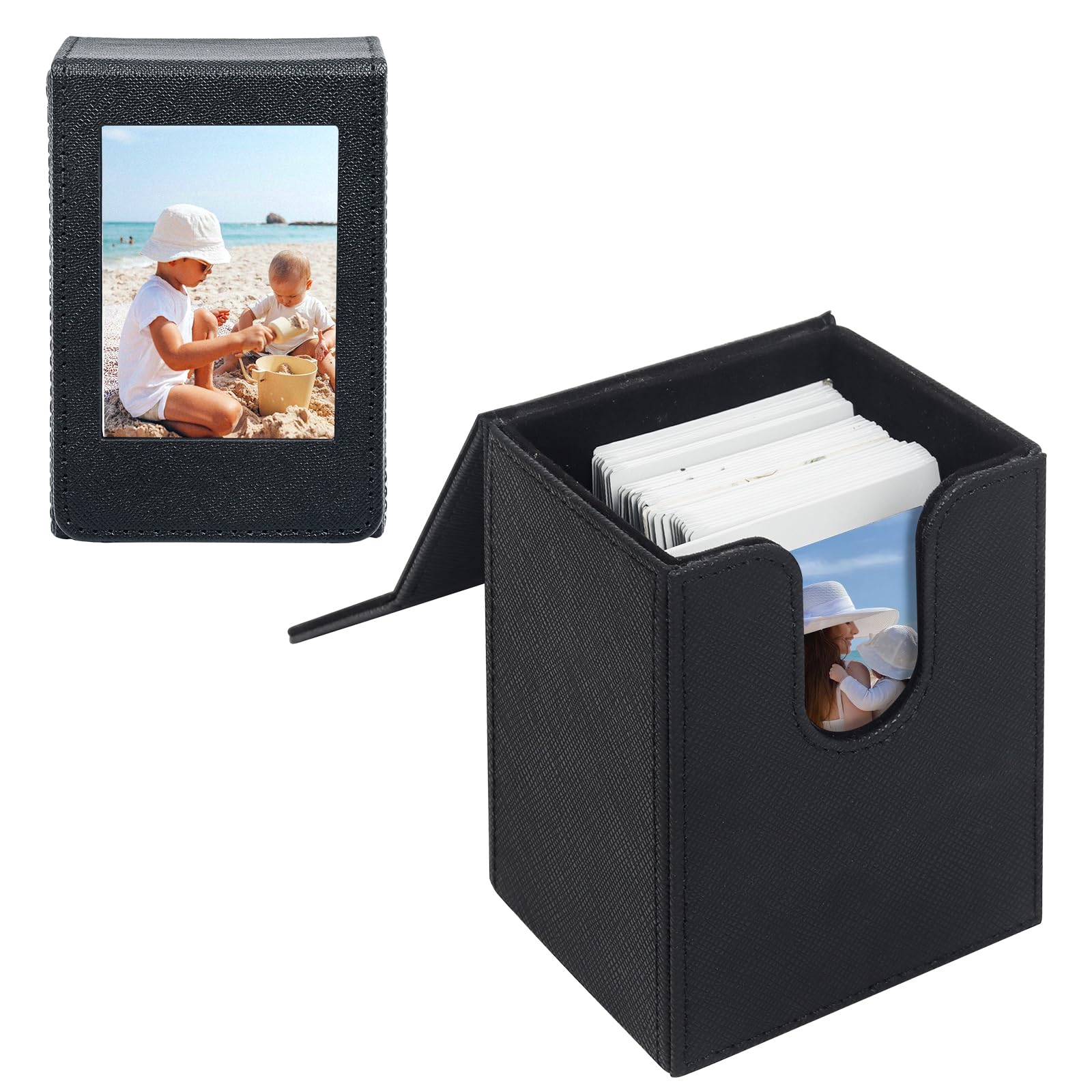 WOGOZAN Mini Picture Holder Case for Fujifilm Instax Mini 12/11/99/90/EVO Camera 2.15x3.4 inches Film Accessories Photo Pouch Protection Case Can hold