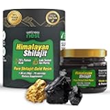 Gold Grade Pure Himalayan Shilajit Resin: Ultimate Potency for Men & Women - 24k Gold, 75%+ Fulvic Acid, Lab Test Report Included - 30g (1 Pack), 75 Servings