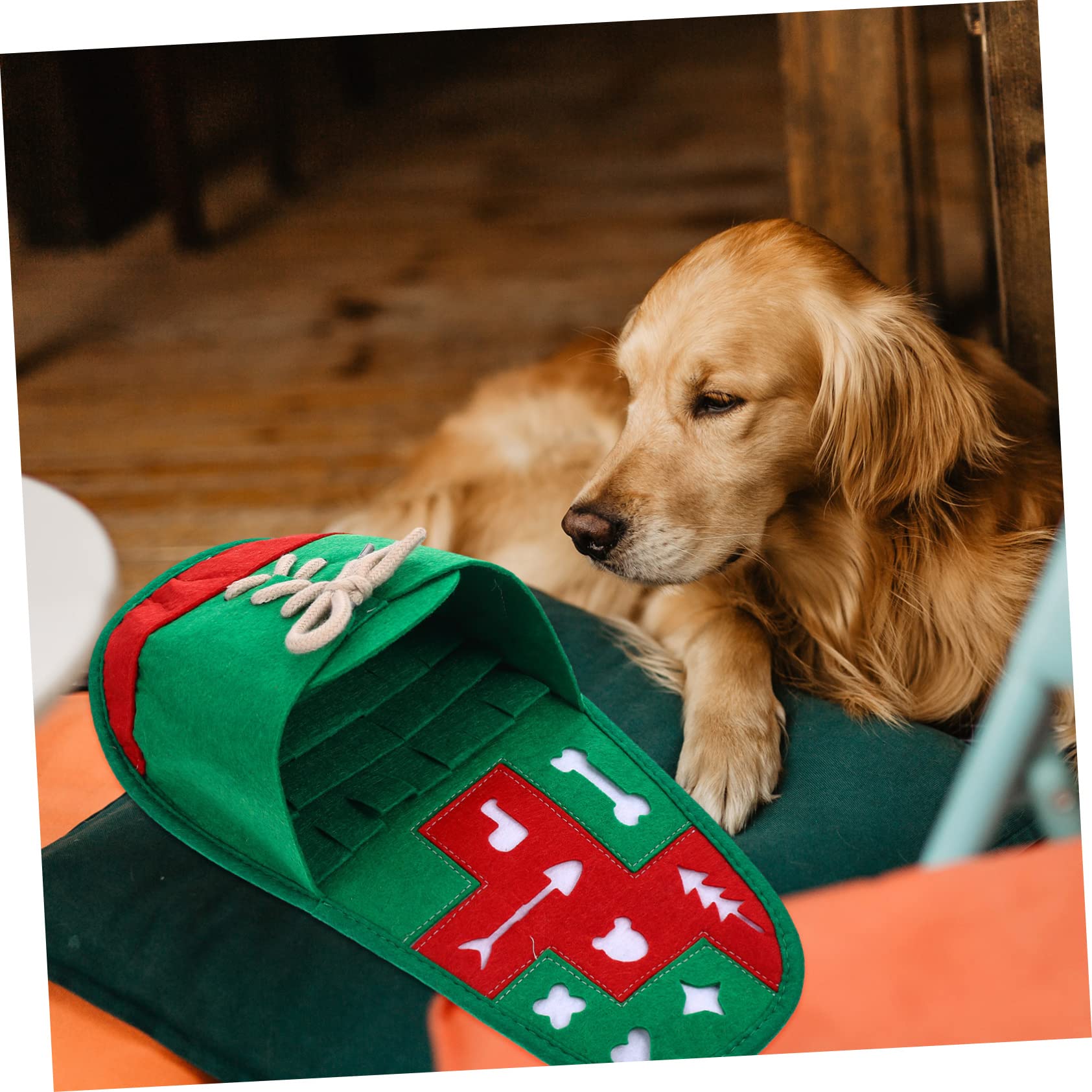 BESPORTBLE 4 Piezas Juguete para Mascotas con Fugas Dog Toys Accesorio para Cachorros Juguete de Tela de Fieltro colchoneta para Mascotas Juguetes para Perros pequeños Suministro de Cachorro