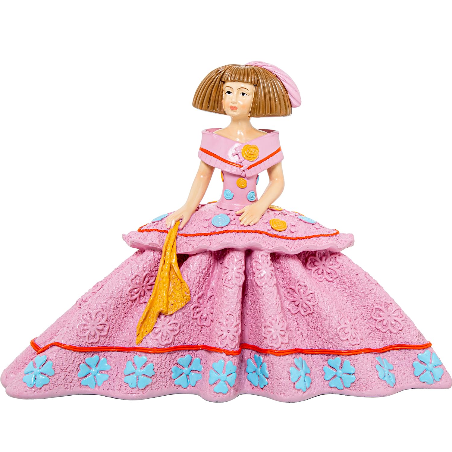 AlexandreHouse Figure Resin Menina Pink_25X12X18CM
