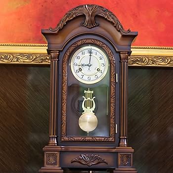 Amazon.com: Wall Clock Retro Old-Fashioned Swing Clock Seat